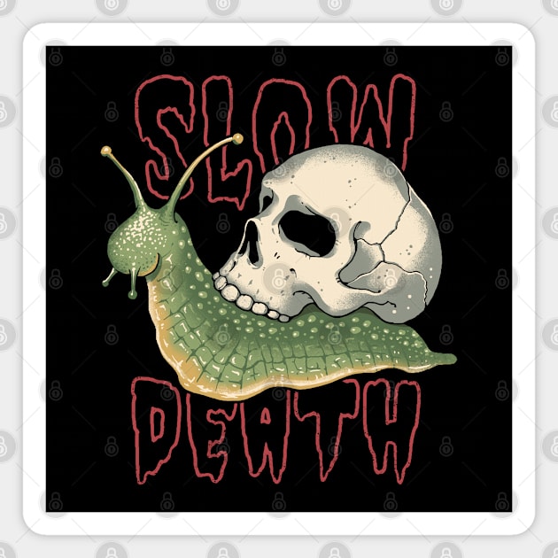 Slow Death Magnet by Vincent Trinidad Art